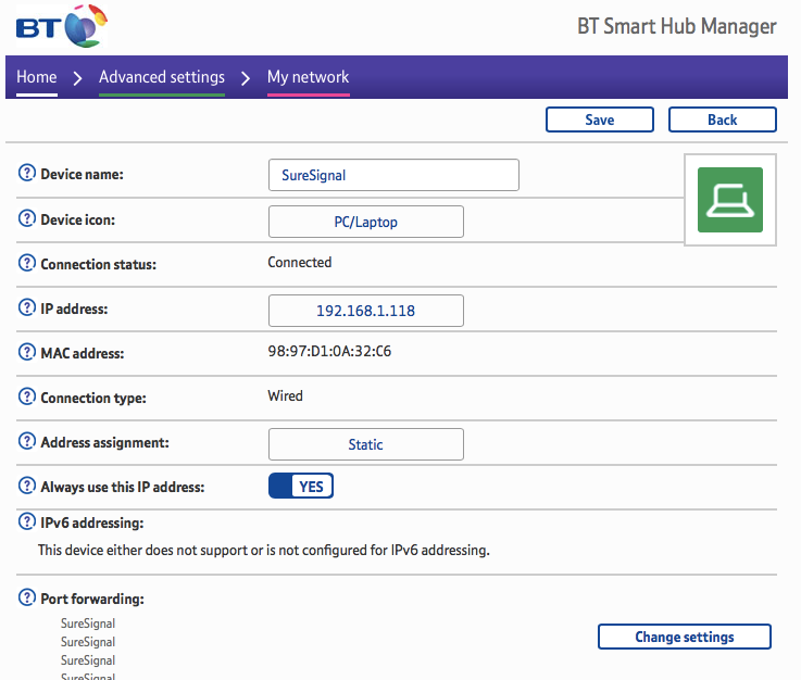 Sure Signal Network