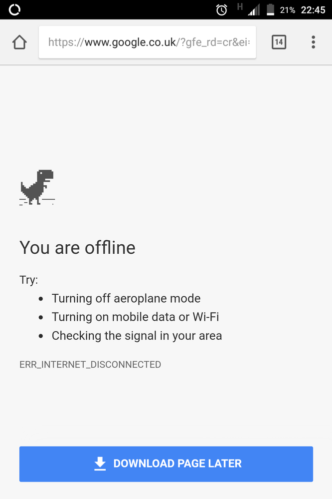 This is what happens when I try to connect to the a website on my browser.