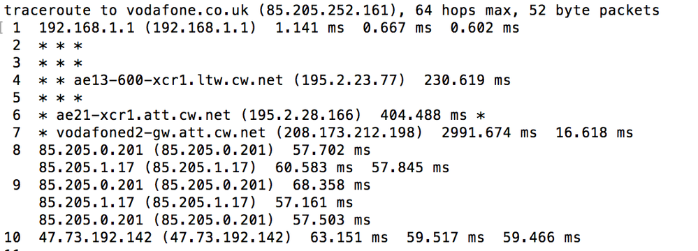 Traceroute