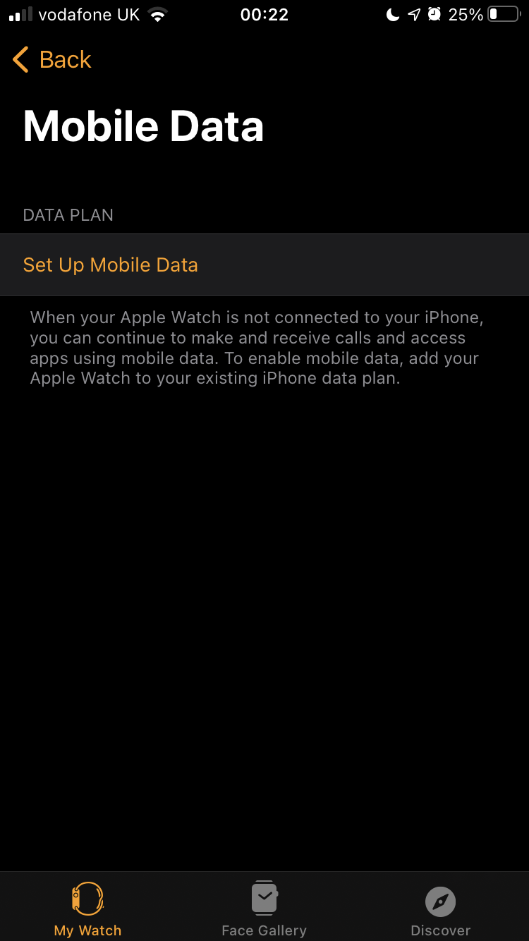 Apple watch cellular plan 2024 vodafone