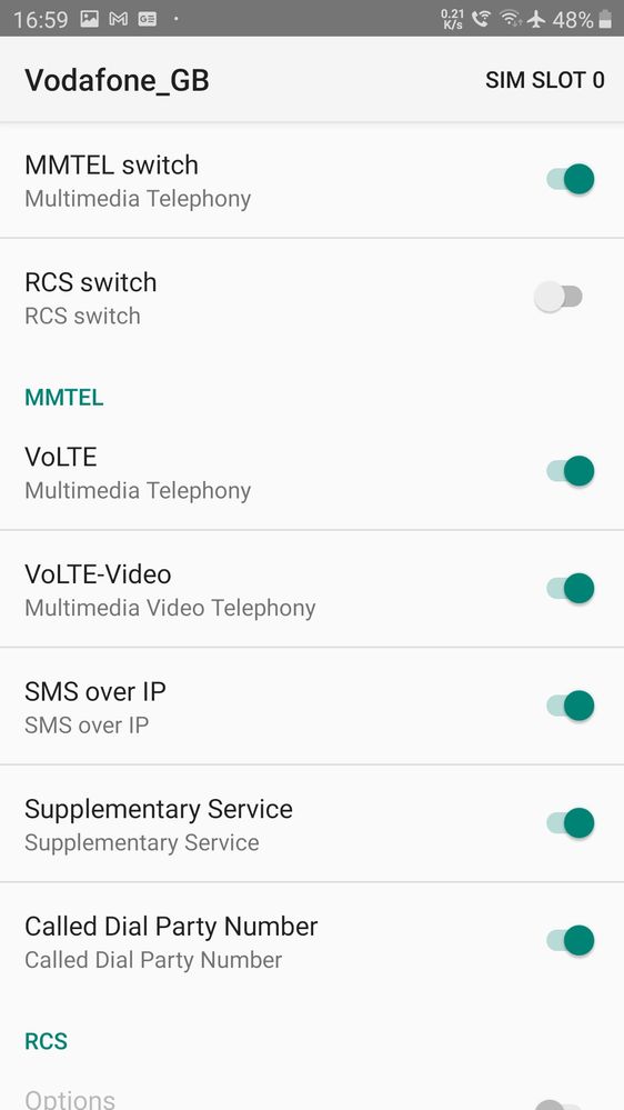 IMS Service Switch